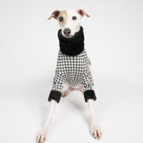 Luxe Fur Sweater in Gingham Check