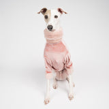 Luxe Fur Sweater in Pink Velvet