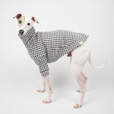 Turtleneck Sweater in Gingham Check